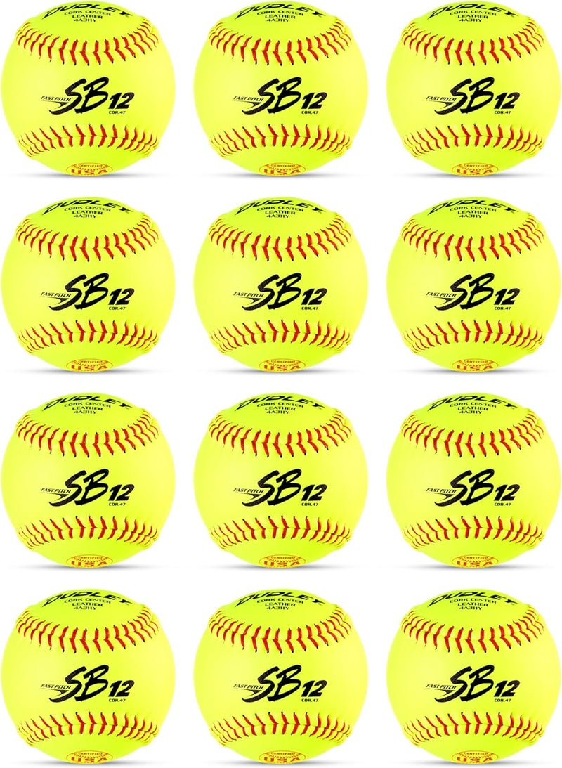 Dudley | Fastpitch Softballs | Official USAB, USSSA, & NFHS | Multiple 12 Count Options - Image 2